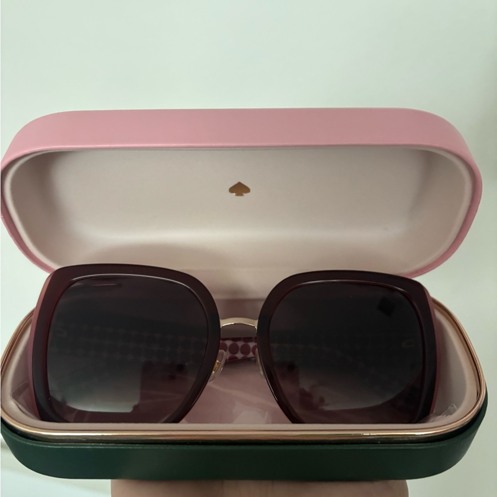 Kate Spade Burgundy Sunglasses